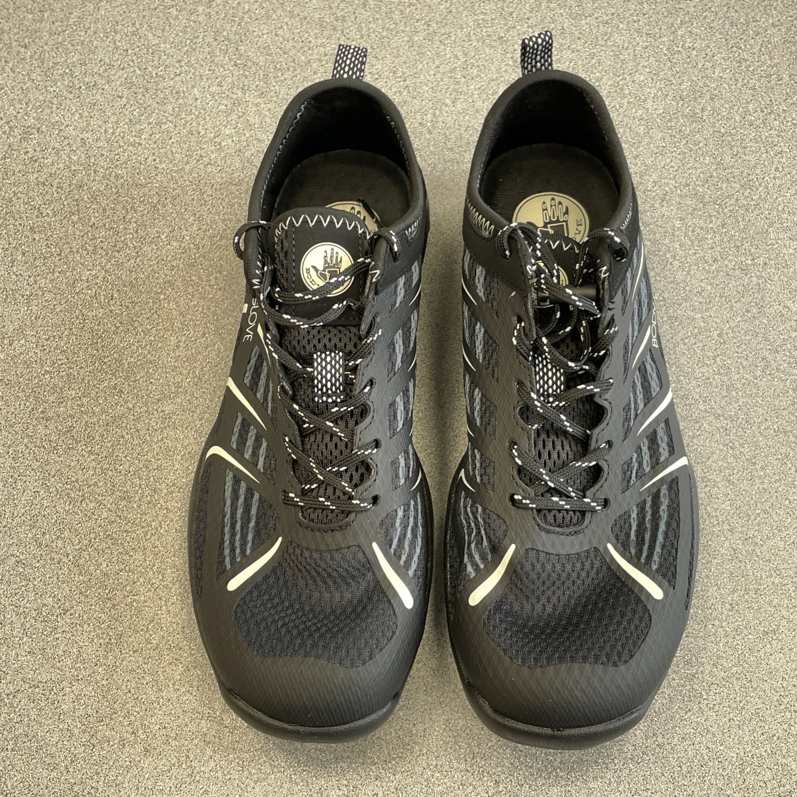 NWOT Body Glove Water Shoes Black Men’s Size 8 Synthetic Upper Rubber Outsole