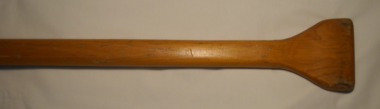 Vintage Canoe Paddle Wood 60” Feather Brand One Piece Of Wood