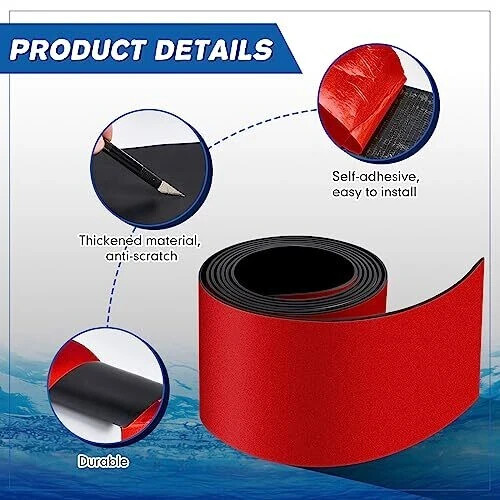 Boat Keel Guard Kayak Repair Patch Fiberglass Repair Kit for Hull DIY Protect…