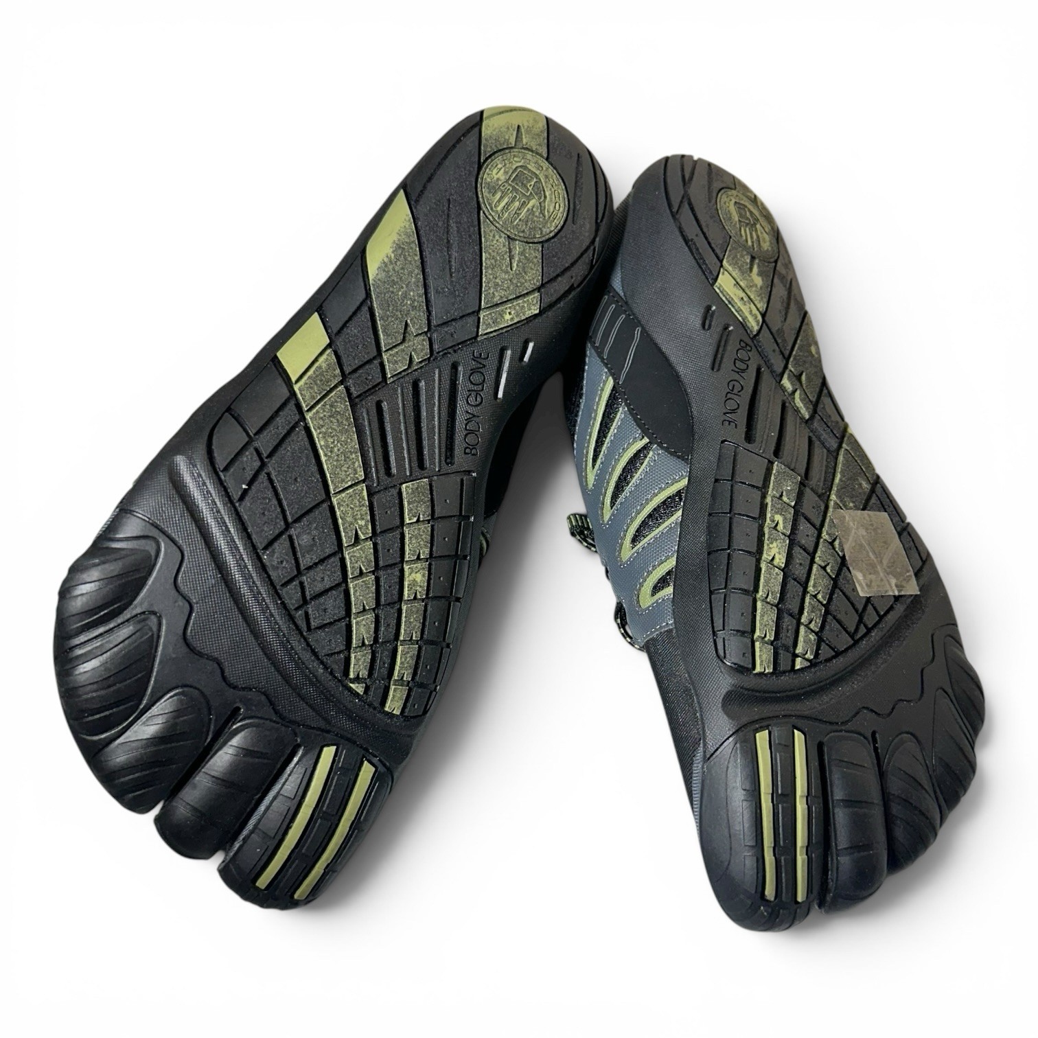 Body Glove 3T Barefoot Warrior Men’s Water Shoes, Size US 10, Black/Aloe