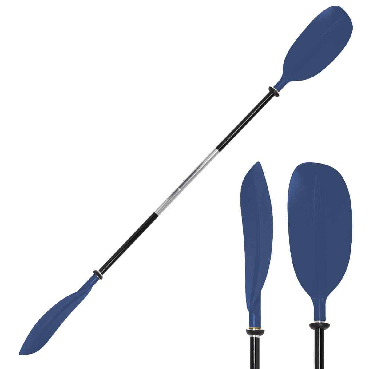 Oceansouth Kayak Paddles Aluminum Asymmetric (Split Shaft) x 2