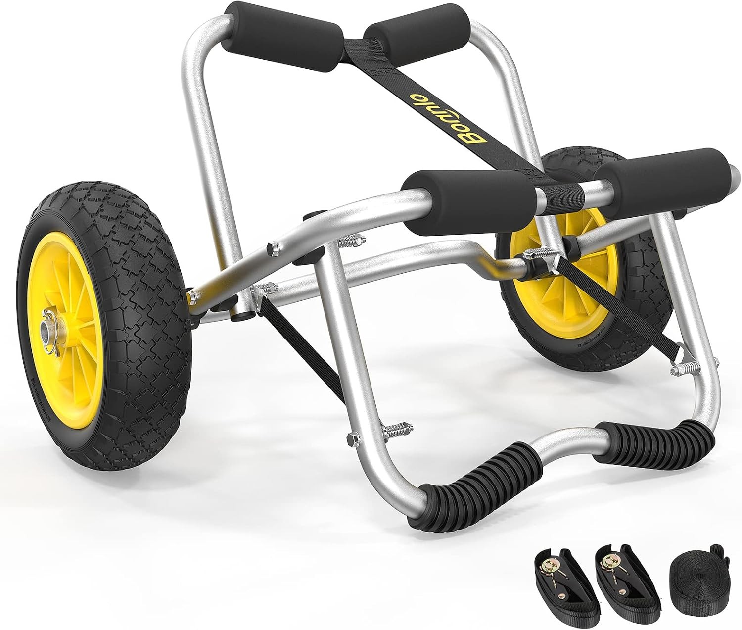 Kayak Cart Canoe Dolly Fishing Kayak Accessories Carrier Foldable Paddle Board