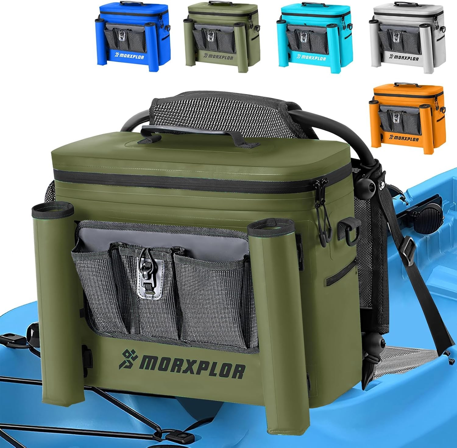 Kayak Cooler,Waterproof Kayak Seat Back Cooler Kayaking,Kayak Accessories Cooler