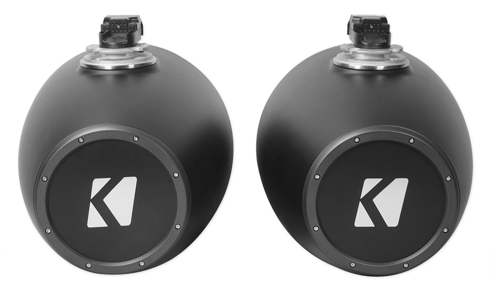 Pair Kicker KMTC9 HLCD 9″ 600w LED Wakeboard Tower Speakers+(2) Party Speakers