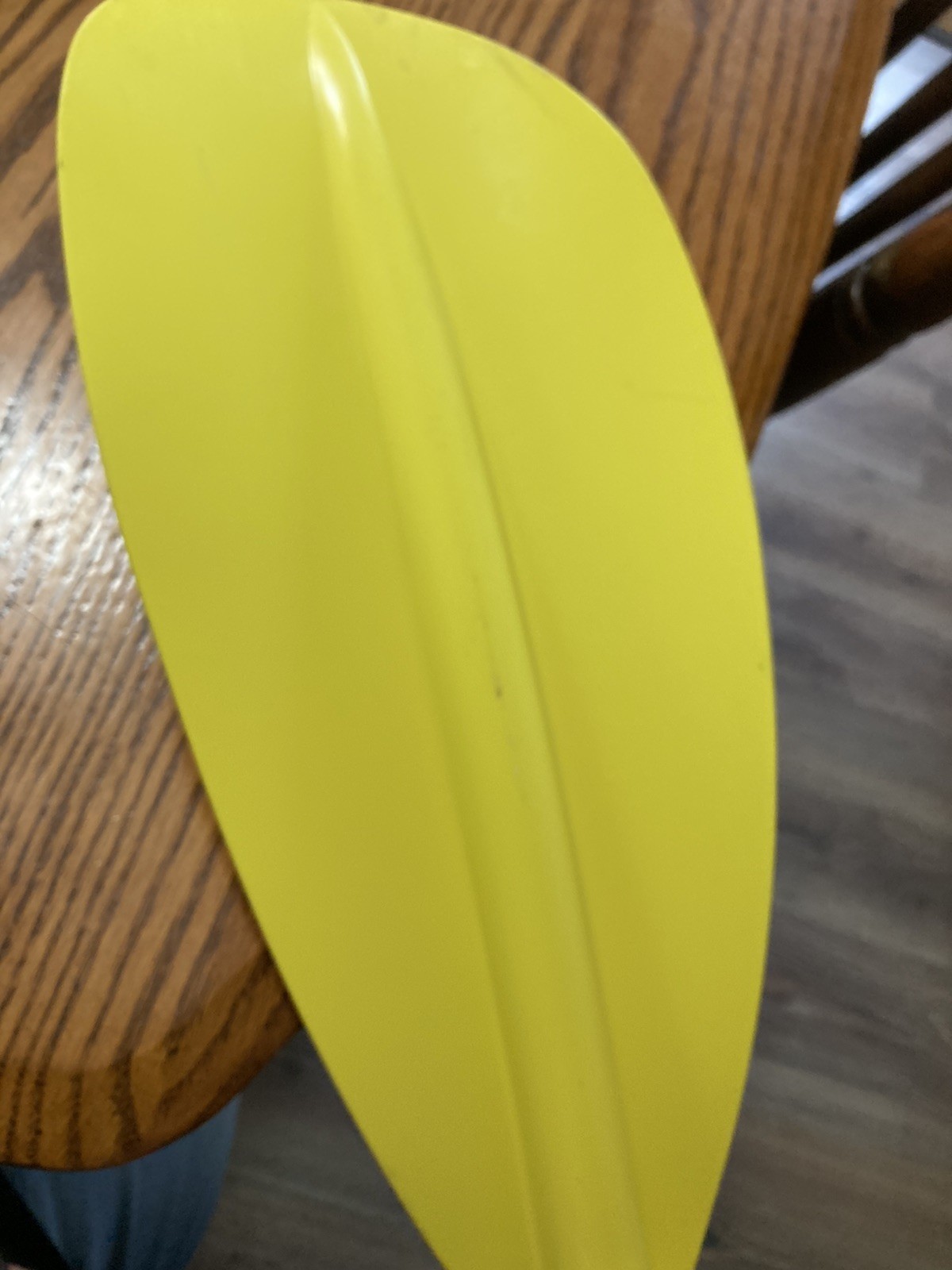 New Bending Branches Bounce Aluminum Kayak Canoe Paddle 2pc Yellow 230cm Hi Vis