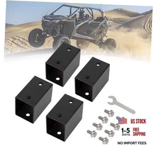 UTV Main Driver Seat Riser Kit Raises Seat by 2″ for RZR PRO XP/4 XP, RZR Pro