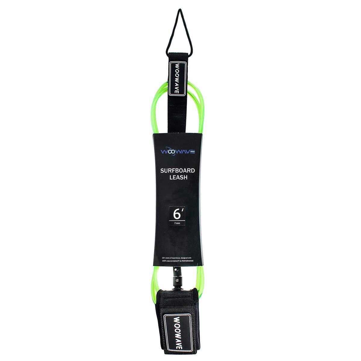 WOOWAVE Surfboard Leash Premium Surf Leash SUP Leg Rope Straight 6/7/8/9 feet…