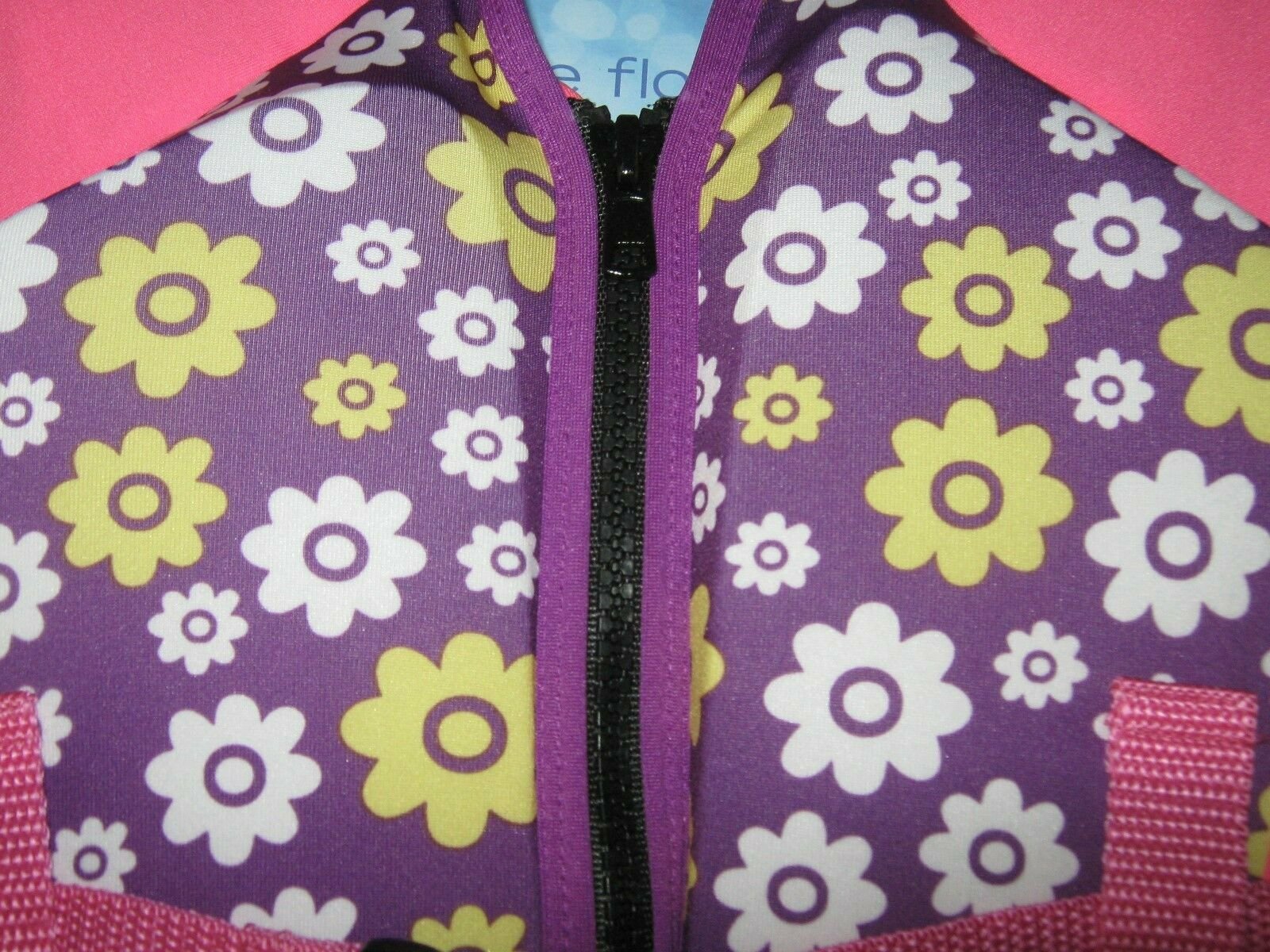Sun & Sky 1-Piece Float Suit Pink Purple Yellow White Ages 2-3 Years