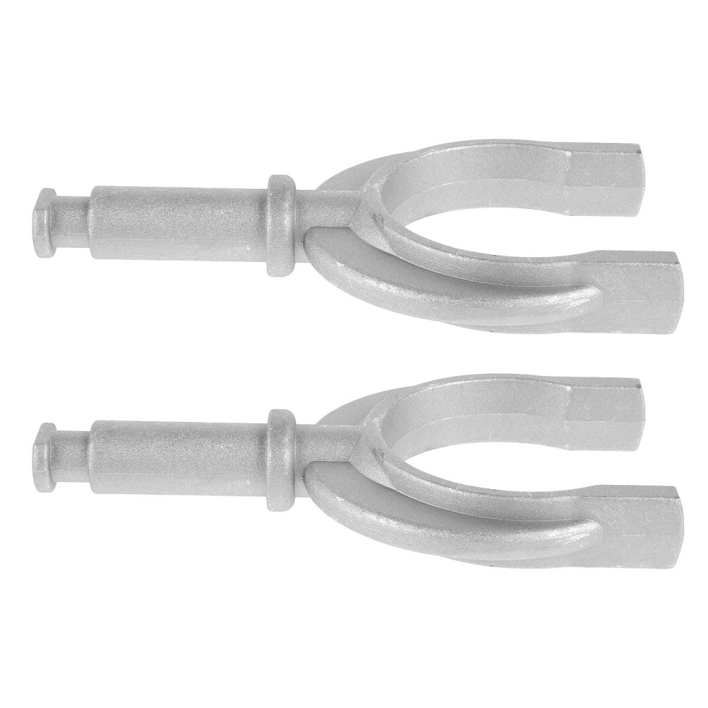 2Pcs Aluminum Oar Lock Brackets Durable Marine Paddle Holder for Boats Silver