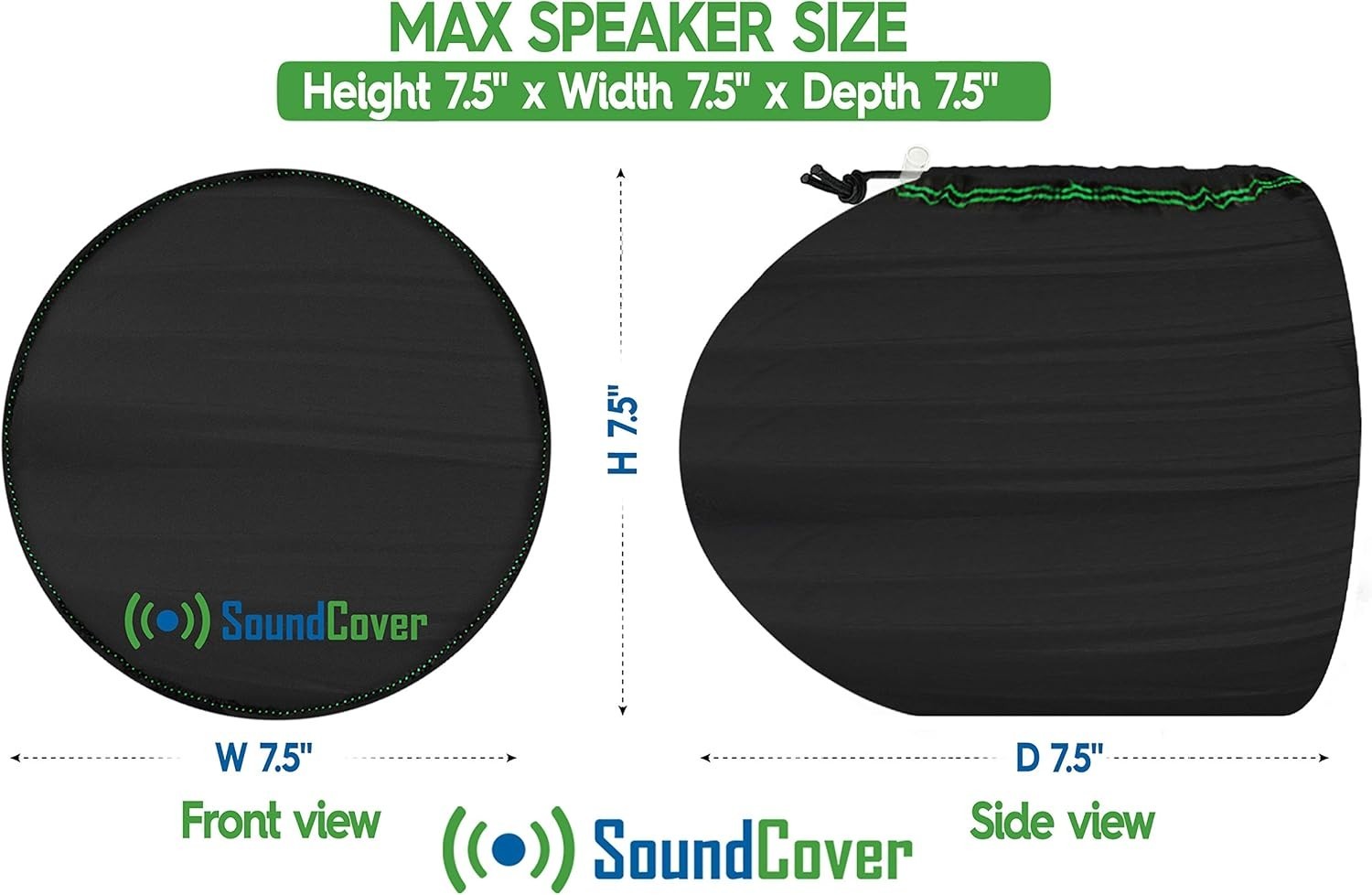 Water-Resistant Wakeboard Tower Speaker Covers with UV Protection – Small Size