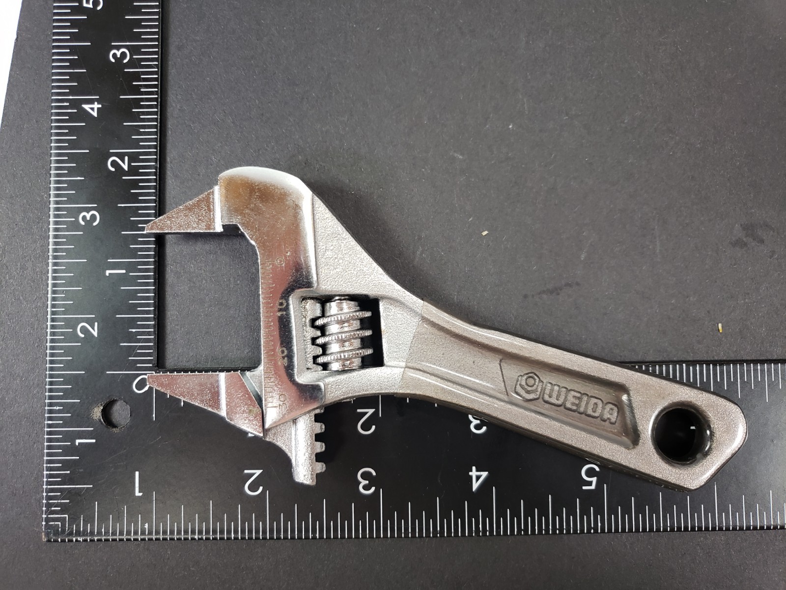 Scuba Dive 5.5″ Thin Jaw Head Stubby Adjustable Crescent Wrench Tool 5″