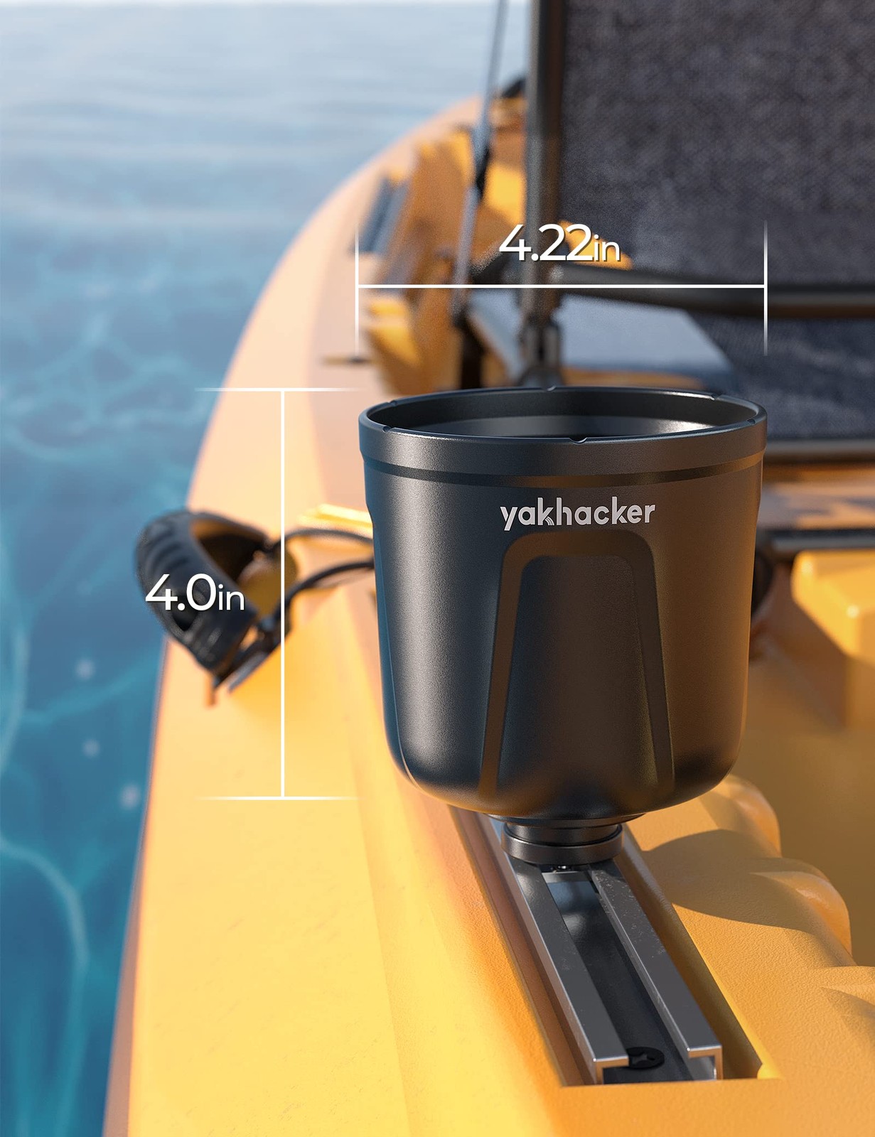 MultiFunctional Kayak Cup Holder, Bottle Phone Holder,Drink Fishing Tool, Lar…