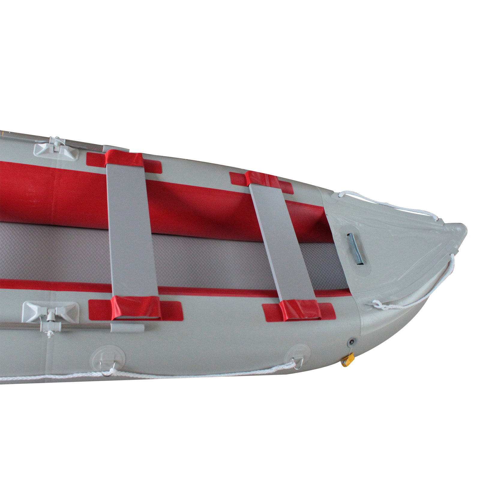 BRIS 14.1Ft Inflatable Kayak Fishing Tender Inflatable Pontoon Boat Canoe