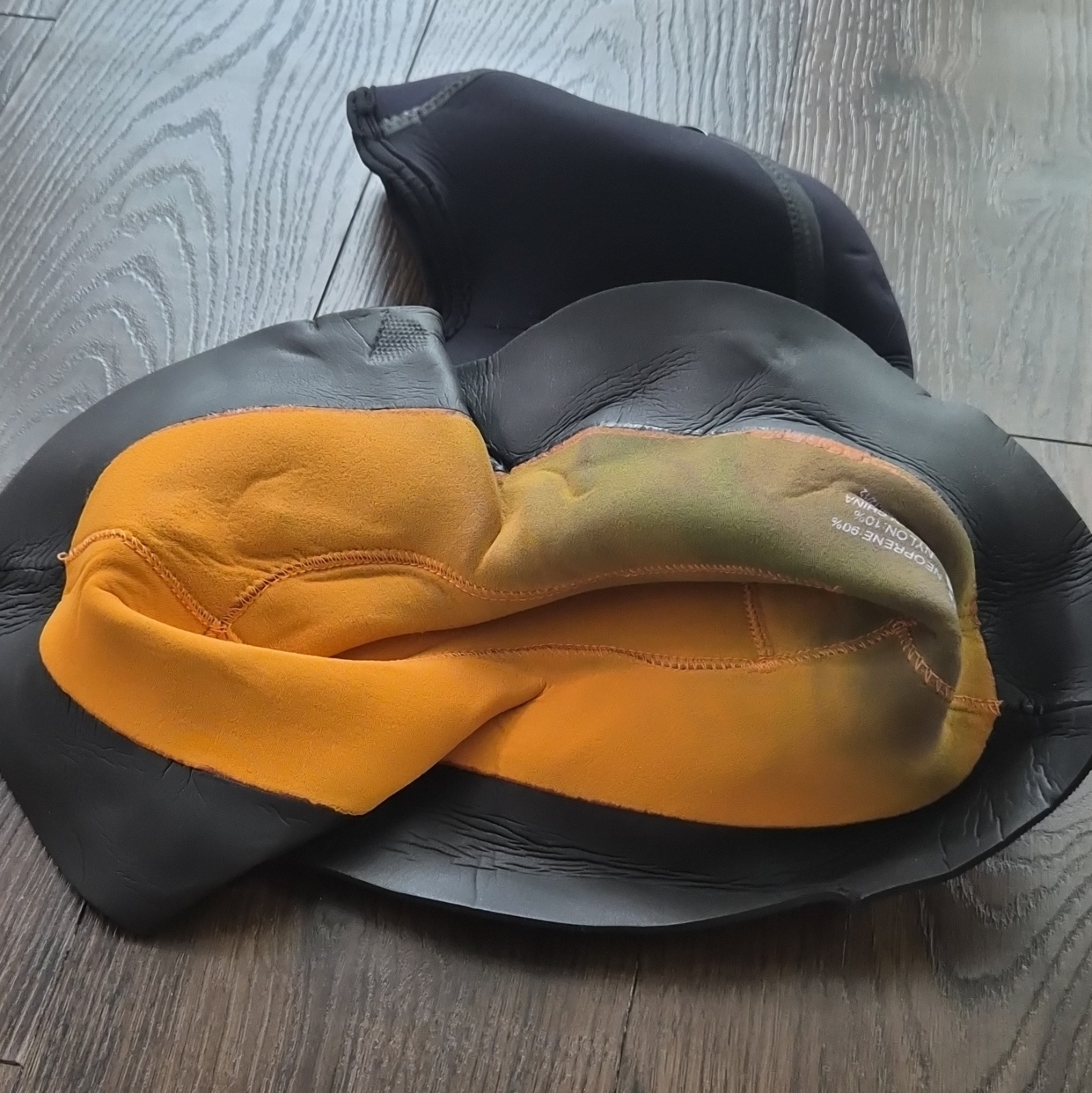 Henderson AquaLock 5/3mm Neoprene Wetsuit Hood, Black/Gray, Size XS