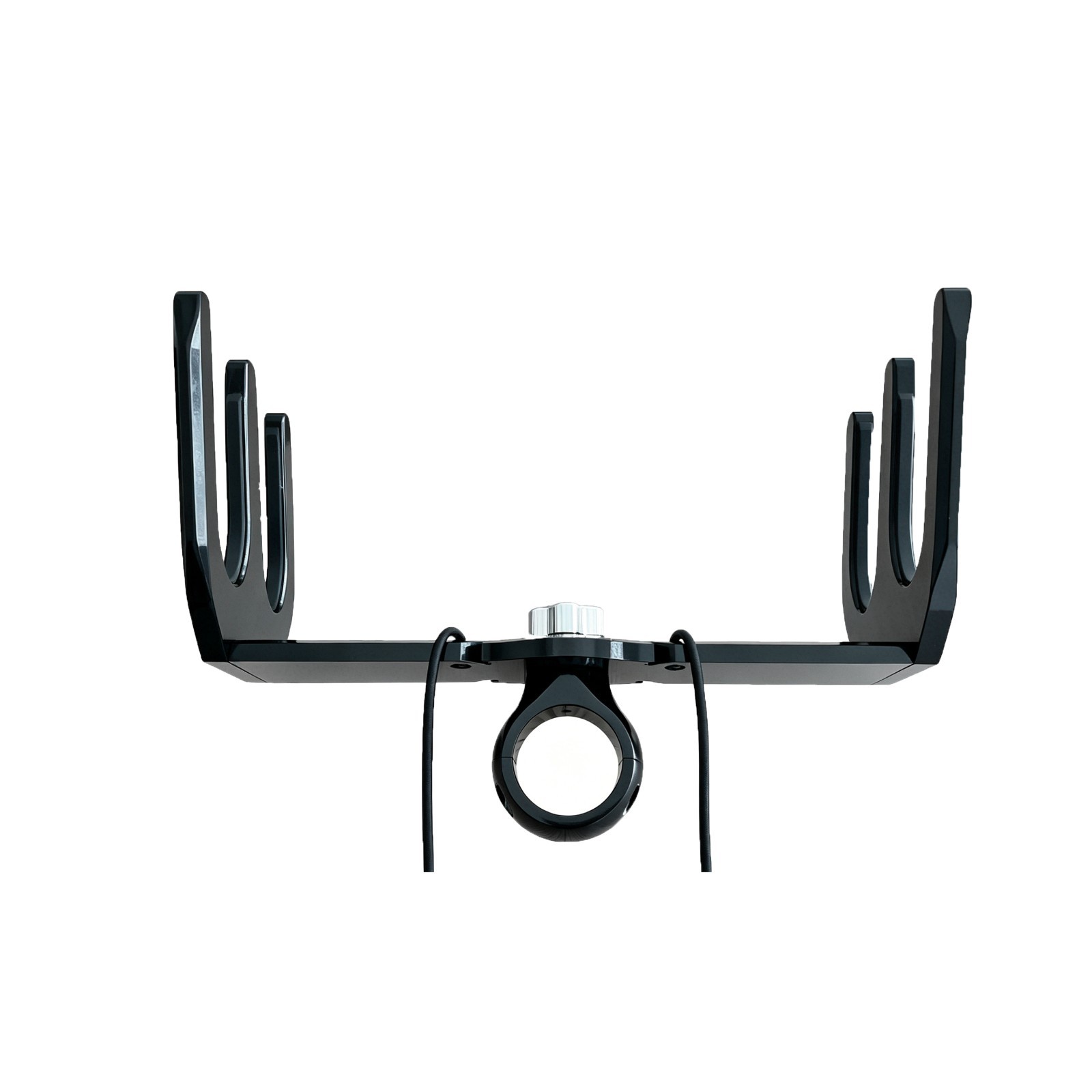 Reborn Pro+ QR Angle-Free Ski Tower Rack Glossy UV Resist Black Coated 5 Yrs Wty