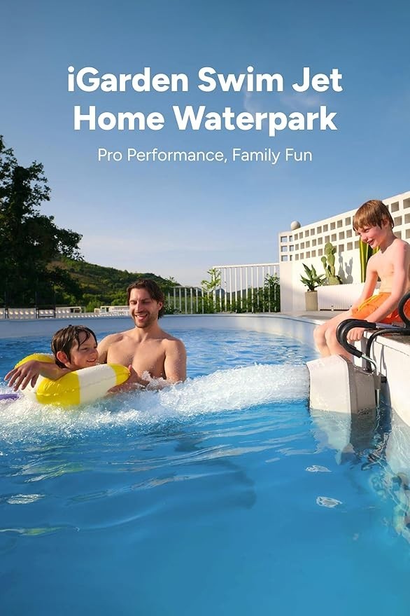 iGarden Portable Pool Swim Jet Current Machine App Control 790 GPM