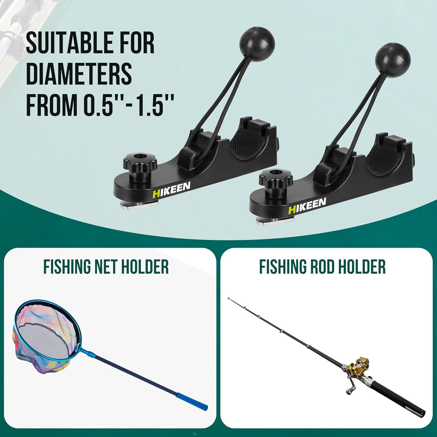 Kayak Paddle Holder, Fishing Net Fishing Rod Holder, Track Mount Accessories …