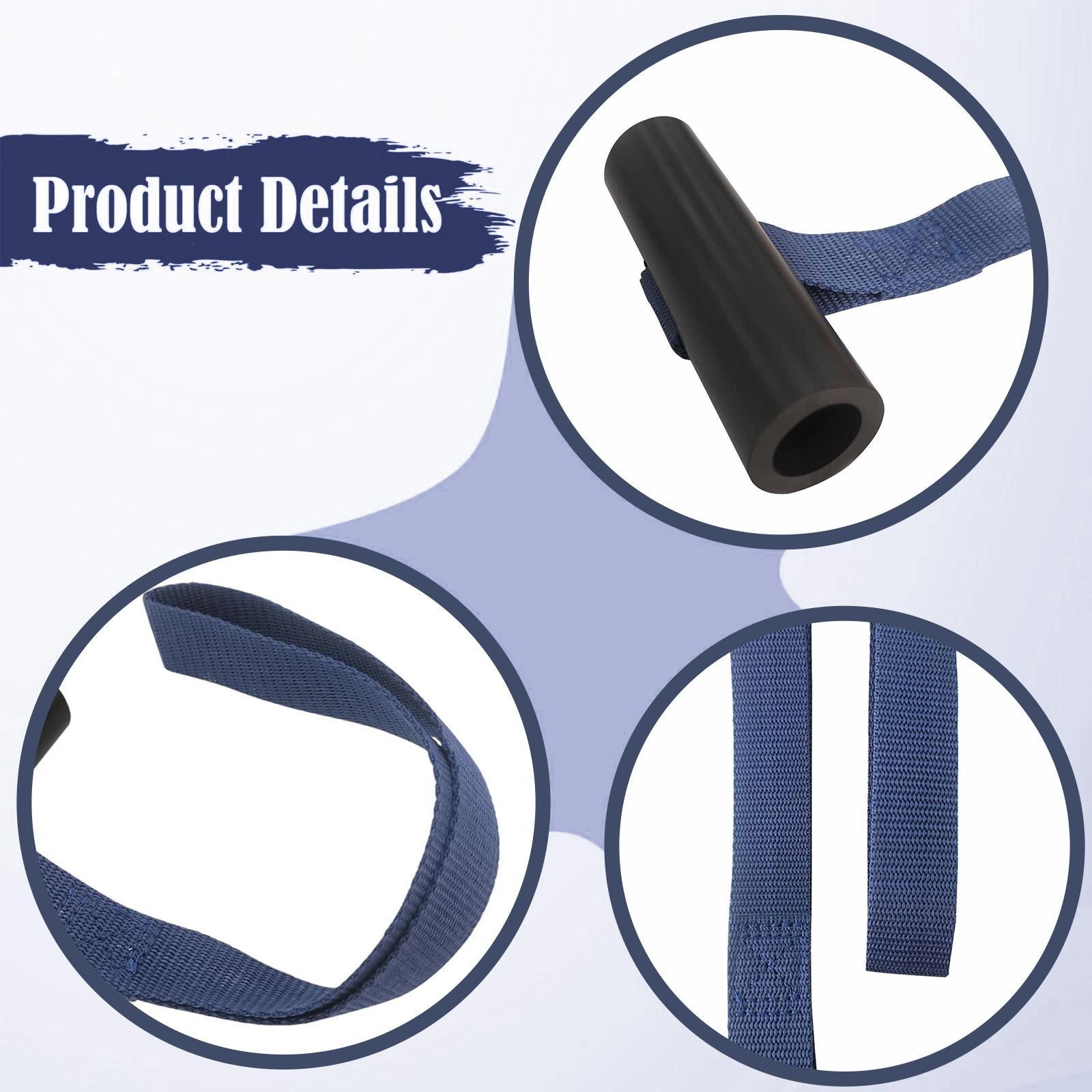 2x Quick Hood Loops Boat Sailing Transportation Kayak Tie Down Anchor Straps