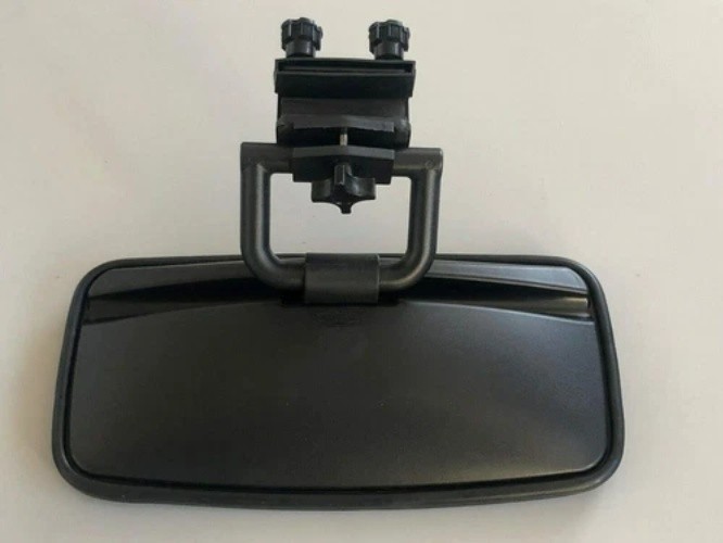 Heavy Duty 7″X14″ Rearview Mirror W/Adj Square Bracket for Boat Skiing Wakeboard