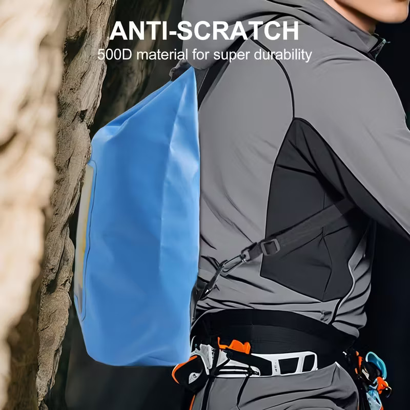 RYNAPAC 5L Dry Bag Waterproof For Women Men, Touchscreen Mobile Phone Window