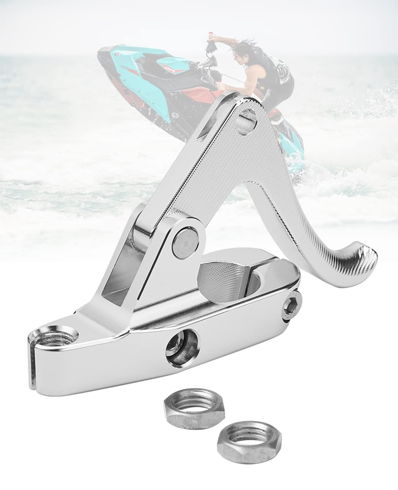 KEMIMOTO Finger Throttle Silver Jet Ski