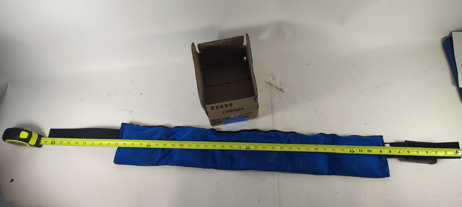 Duraplus Scuba Diving Weight Belt Blue Adjustable Dive Belt 9 lbs Made in USA