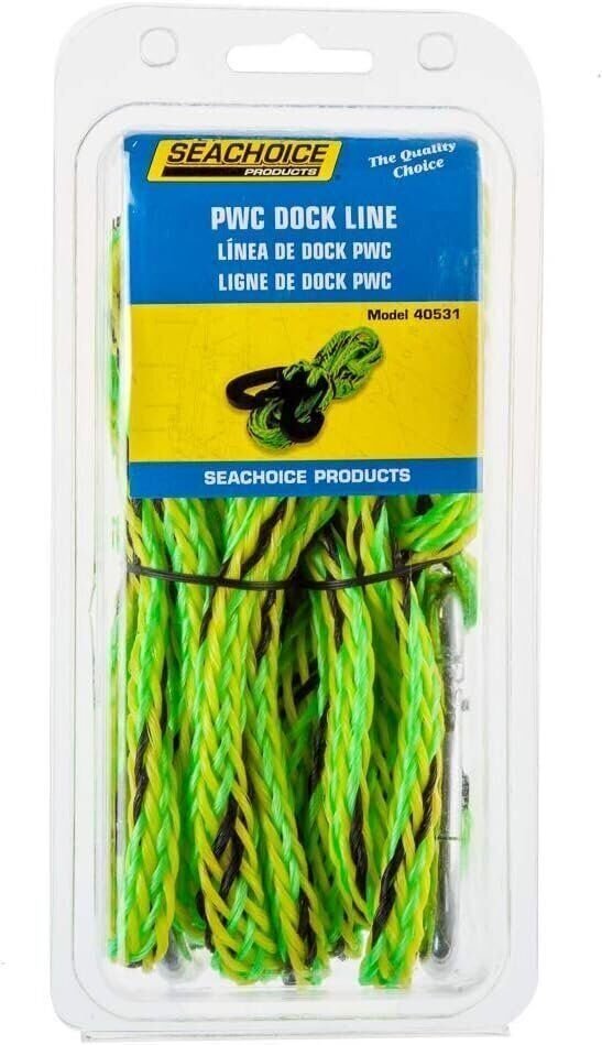 Seachoice 40531 PWC Dock Line – Pair of 7 Foot Lines – 2,000 Pounds of…