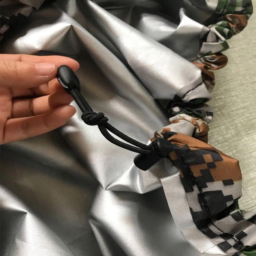 6.9ft-16.4ft Camo Kayak Canoe Boat Waterproof UV Resistant Dust Storage Cover