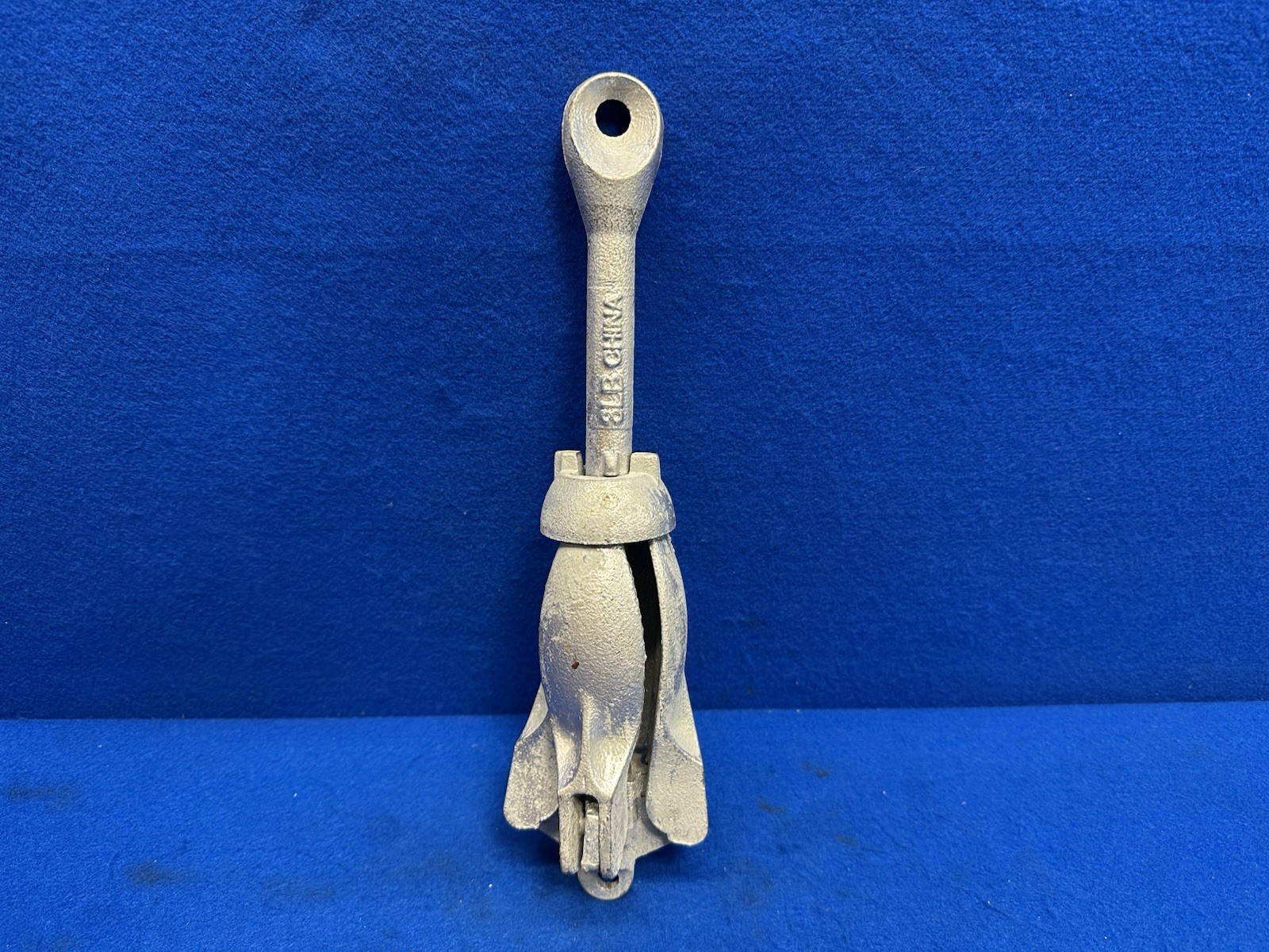 Galvanized Folding Grapnel Boat Anchor – Collapsible Spike Hook