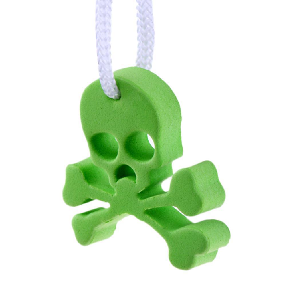EVA Floating skull modal Keychain Buoy Key Float for Marine