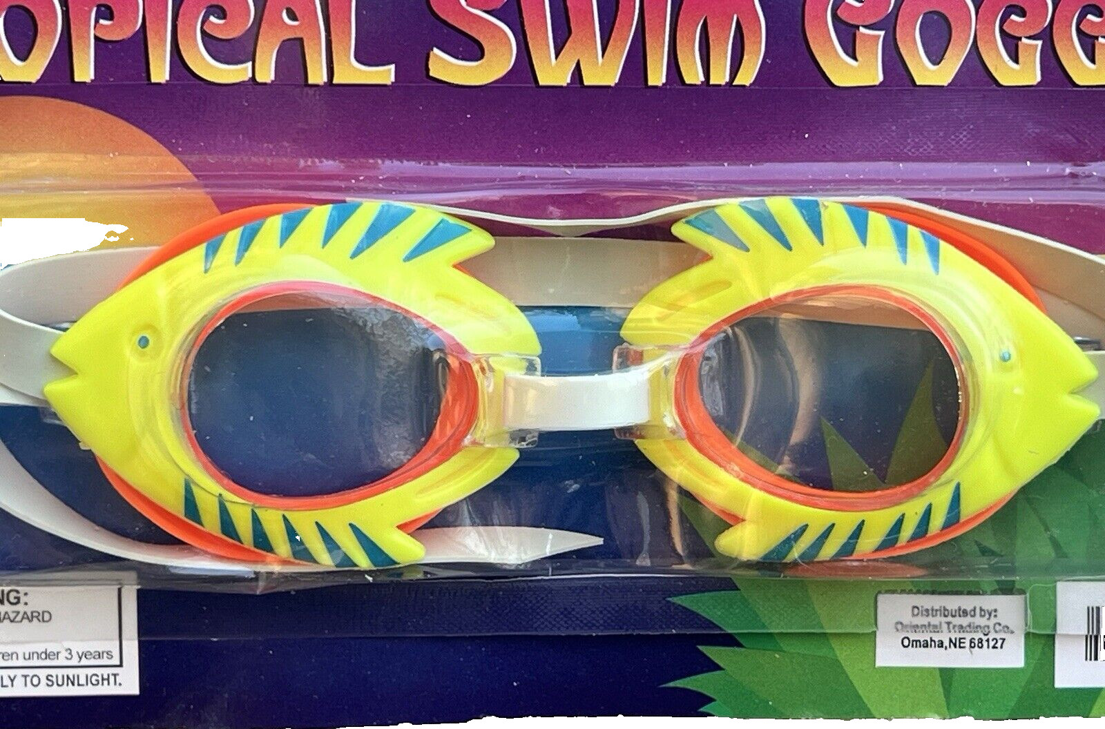 New!! Swim Goggles For Kids – 4 Styles To Choose: Dolphin, Crab, Whale, Fish