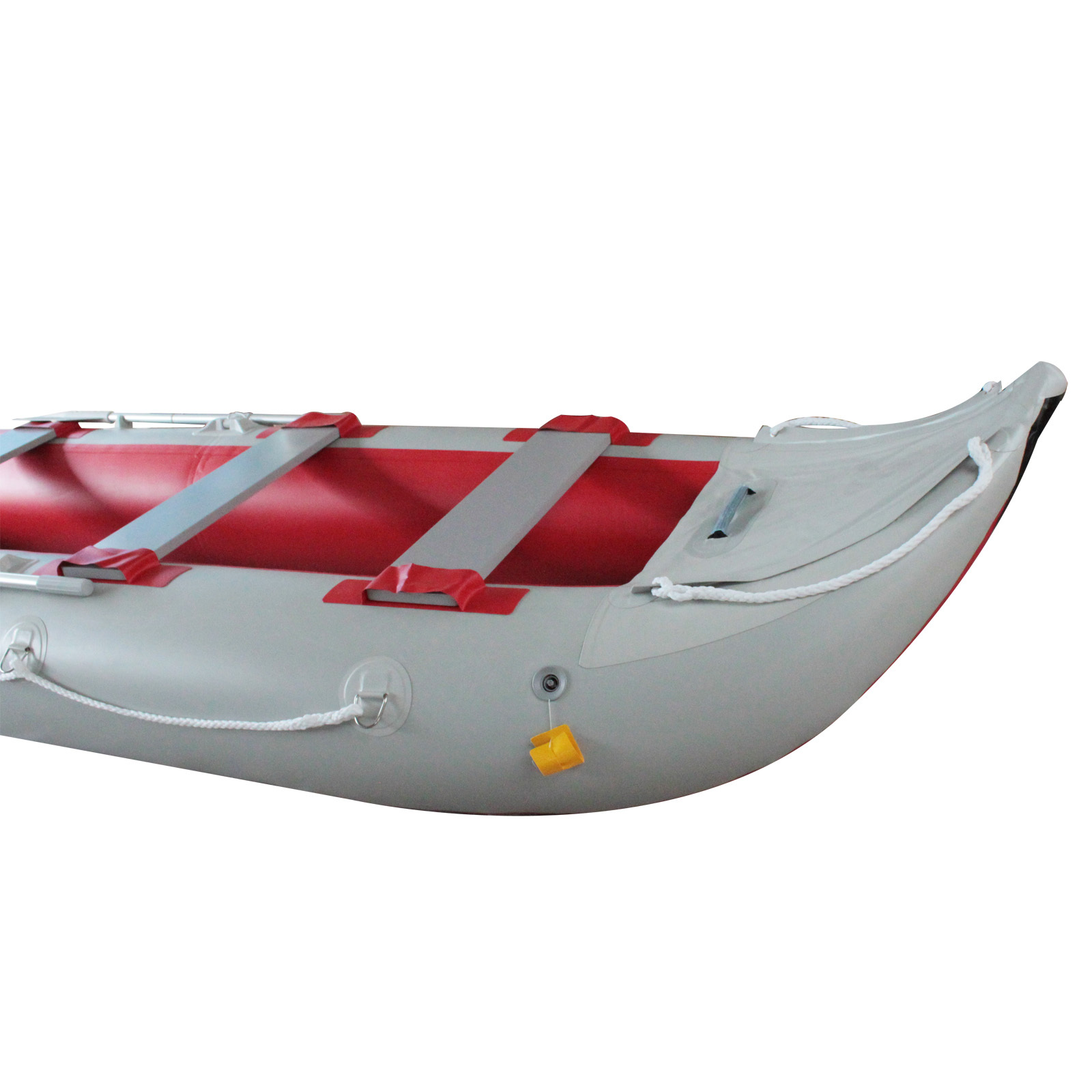 BRIS 14.1Ft Inflatable Kayak Fishing Tender Inflatable Pontoon Boat Canoe
