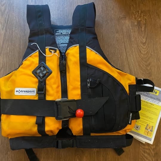 Extrasport PSA-1 Swiftwater Rescue PFD Lifevest – Adult S/M – Never Used