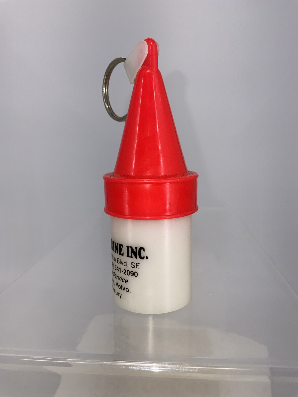 Boat Floating Key Ring Holder Warterproof Storage Compartment Mercer Marine, Wa