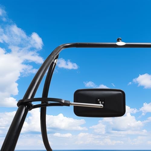 Wakeboard Tower Mirror 7×13″ Convex – Extra Wide View, Vibration-Free 360°
