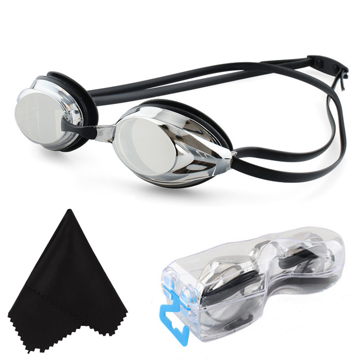 1/2 Pcs Unisex-Adult Swim Goggles Mirrored Vanquisher 2.0 Anti-Fog UV Protection