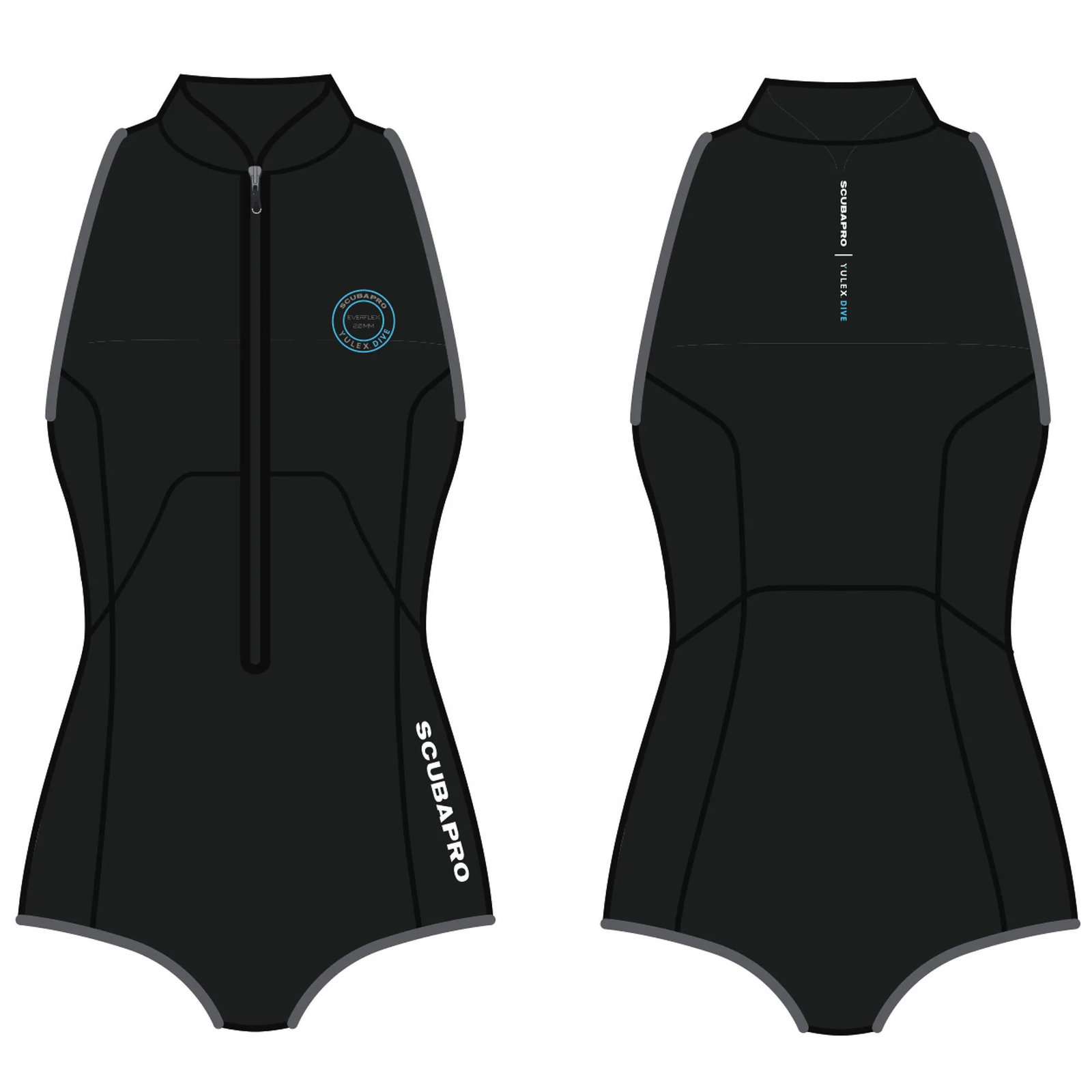 Scubapro Everflex Yulex 2mm Swim Women’s – Black