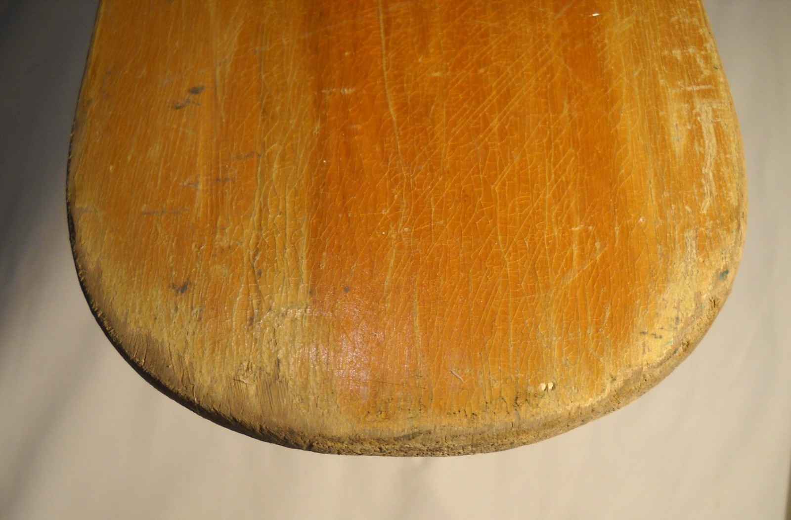 Vintage Canoe Paddle Wood 60” Feather Brand One Piece Of Wood