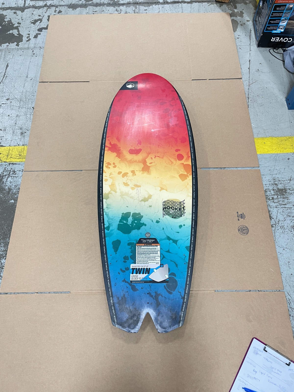 LIQUID FORCE S22089714 ROCKET 5’0″ X 20.2″ WAKESURF BOARD