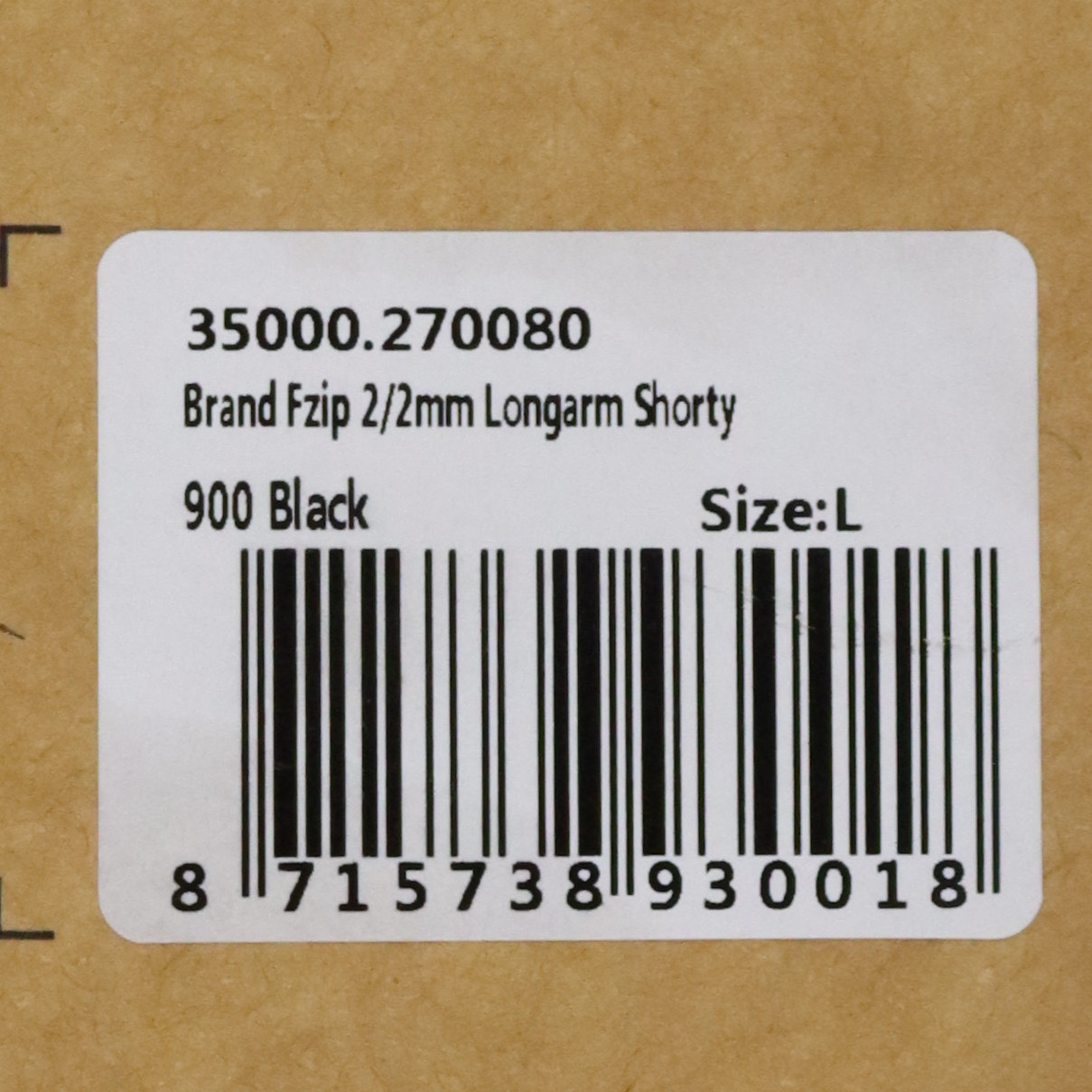 Mystic Brand Front Zip 2/2mm Longarm Shorty Wetsuit in Black Men’s Size Large