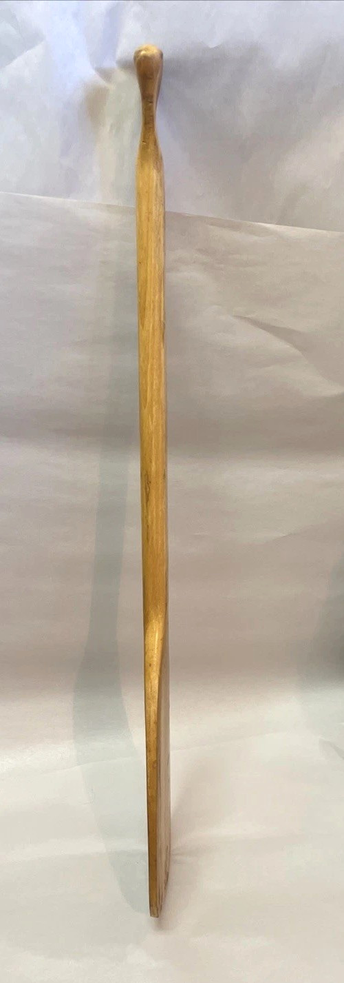 FEATHER BRAND CAVINESS WOODWORKING 29-1/2″ WOOD KAYAK CANOE RAFT PADDLE