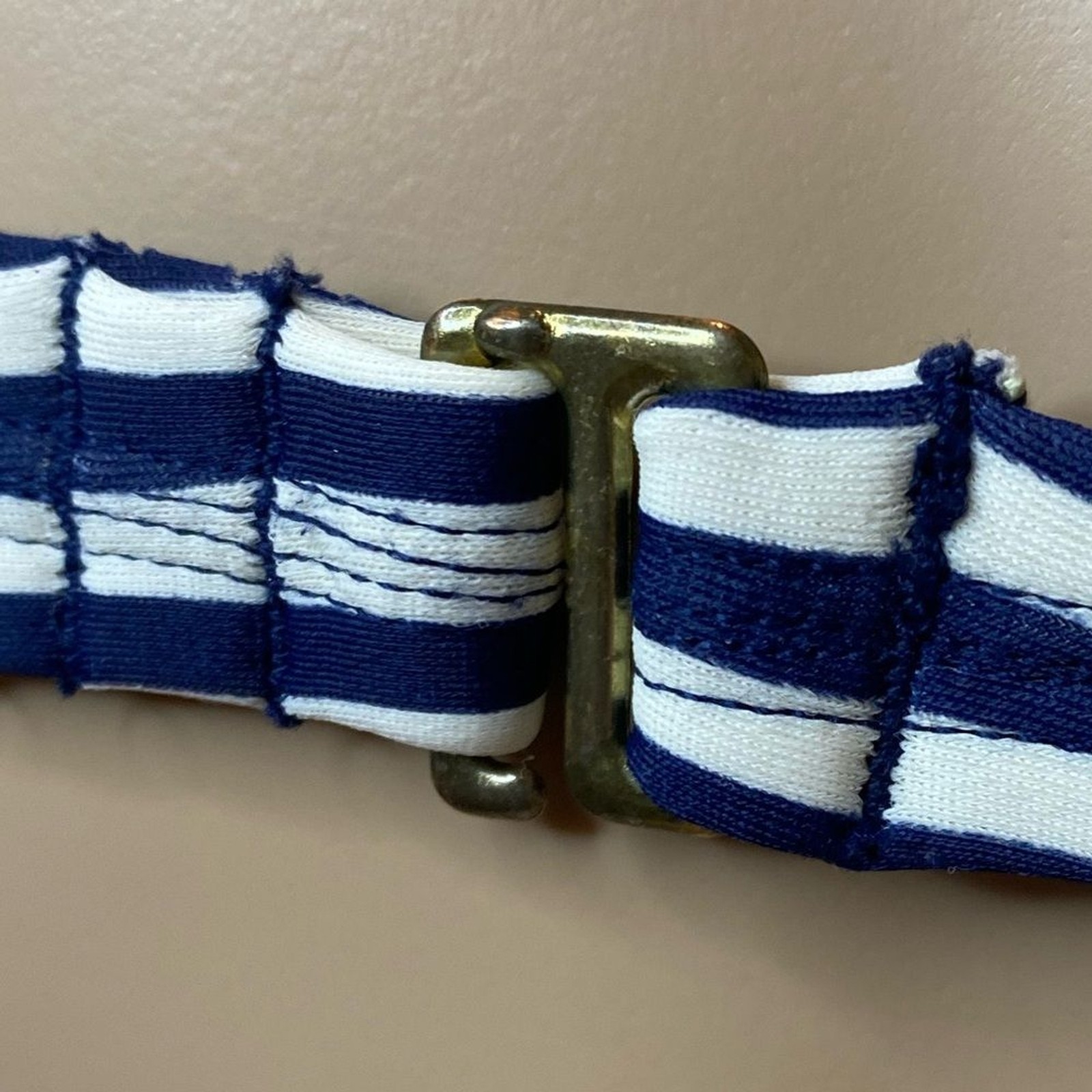 Xhilaration Bikini – Blue & White Nautical Stripes | 2-Piece Set, Gently Used