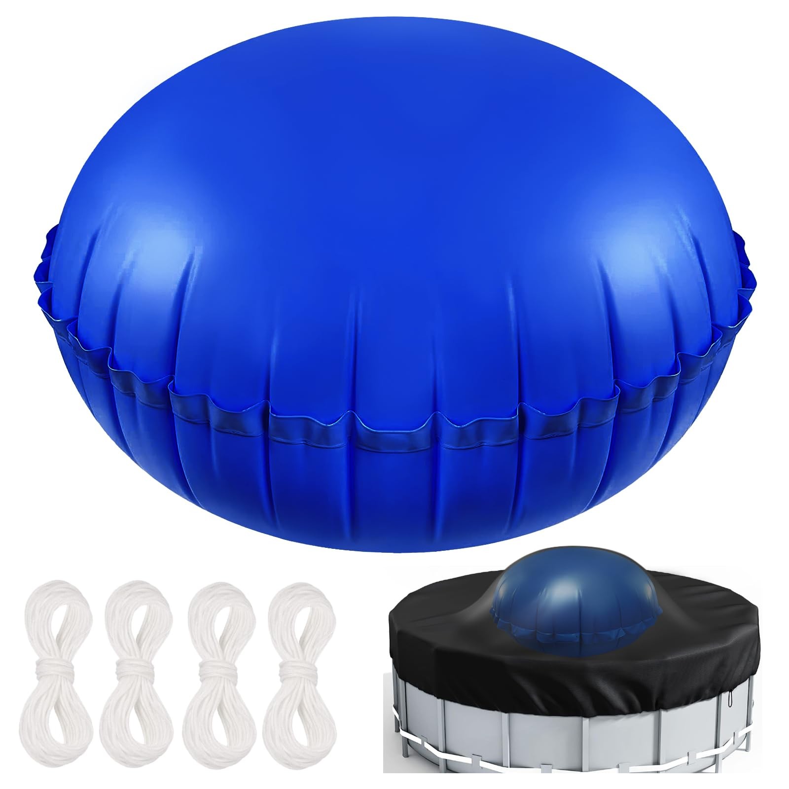 6ft Dia Pool Pillows, Pool Pillow, Inflatable Pool Pillows for Above Ground P…