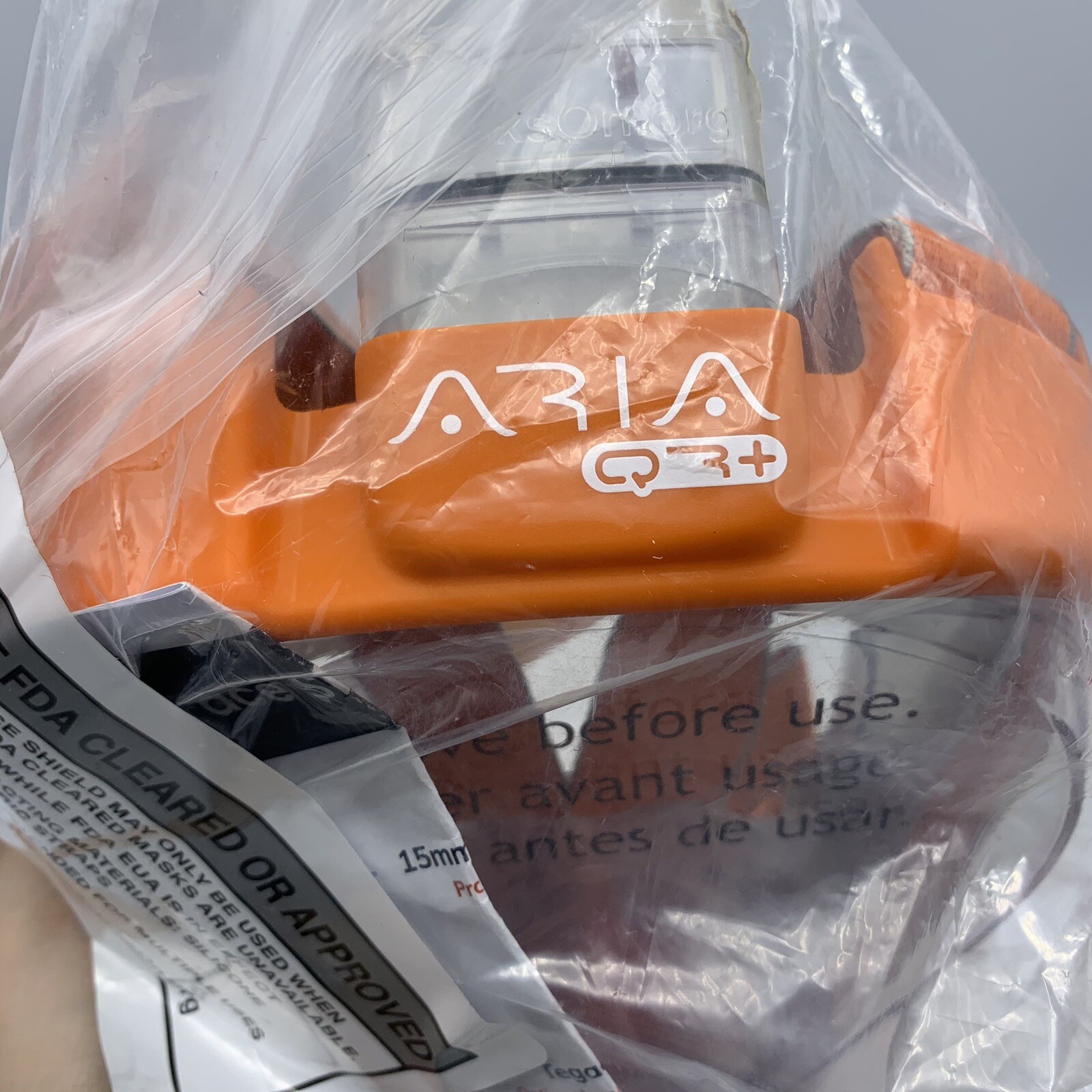 Ocean Reef ARIA Full Face Mask Size M/L Orange Model 110 Filter Not Included NEW