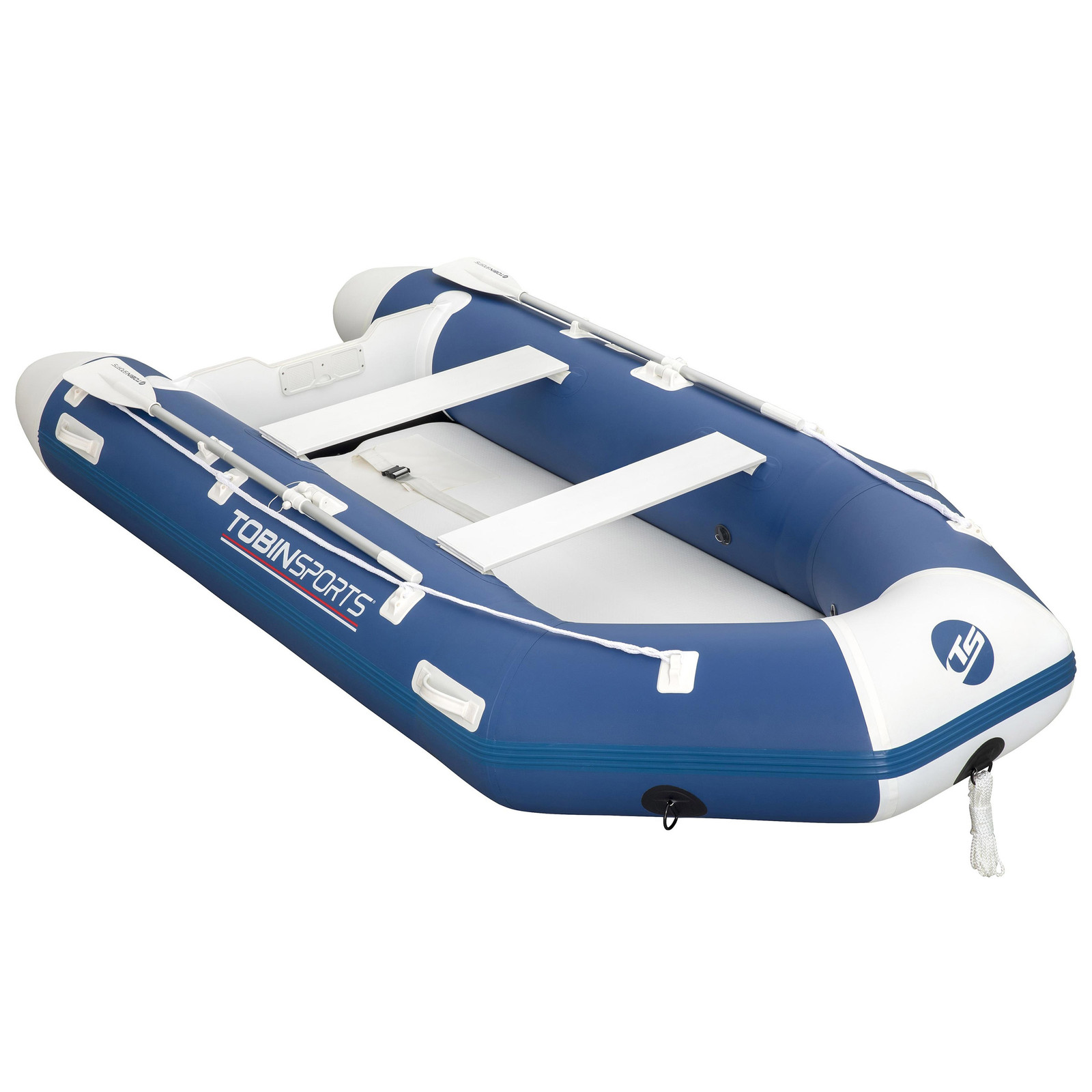 Tobin Sports 10.8 Ft Inflatable Boat Set 5-Person Fishing Boat