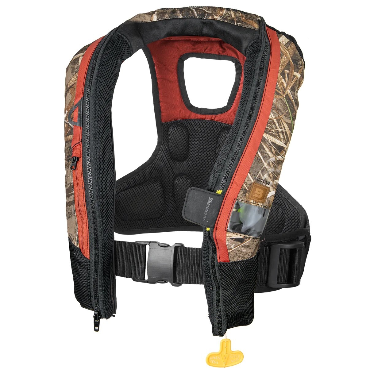 Bluestorm Arcus 40 Inflatable AUTOMATIC Life Jacket USCG Type 2 PFD, MAX 7 CAMO