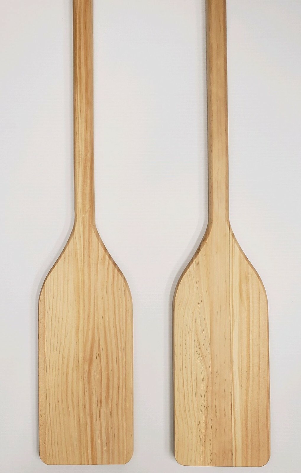NEW-2- Economy Wood Boat Canoe Paddles Set of 2 Ready to Use! CHOOSE SIZE
