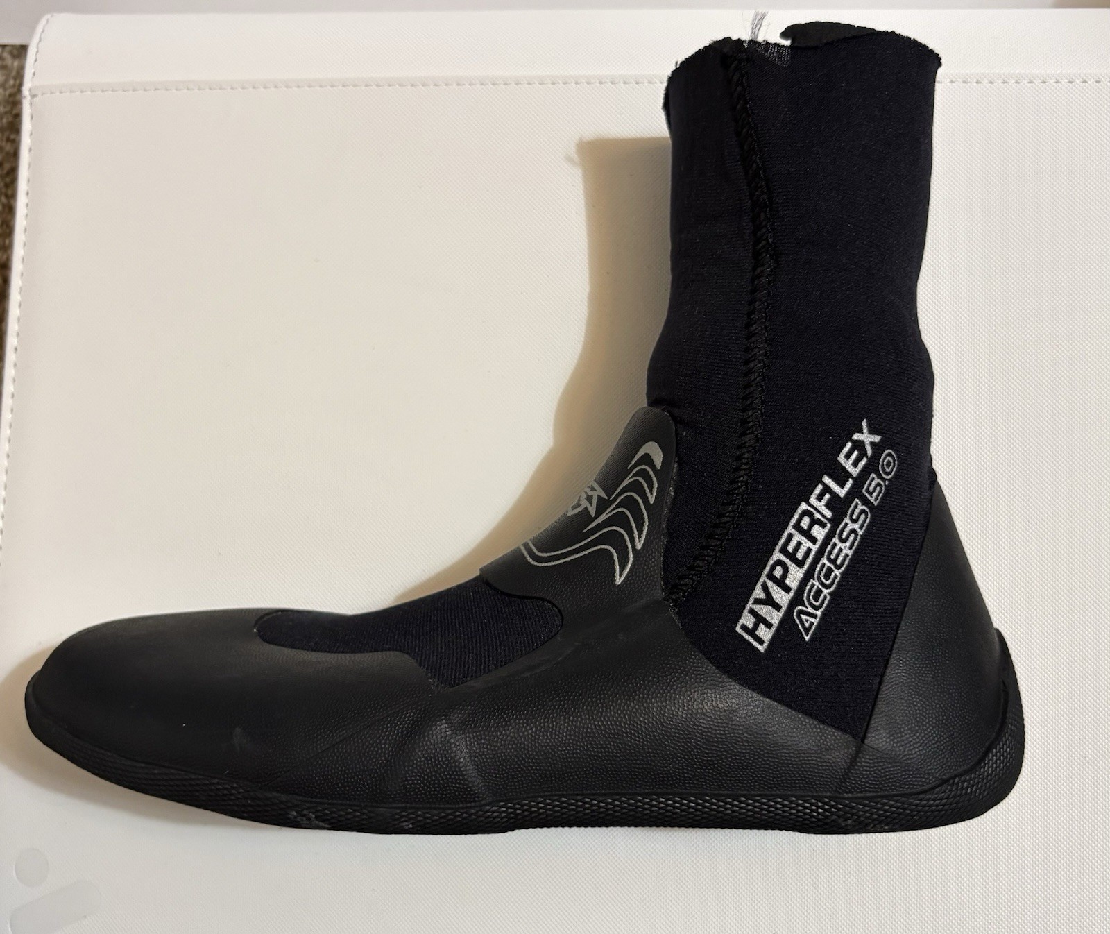 Hyperflex Access 5mm Surf Dive Shoe Feet Booties Round Toe Neoprene Size 7 Used