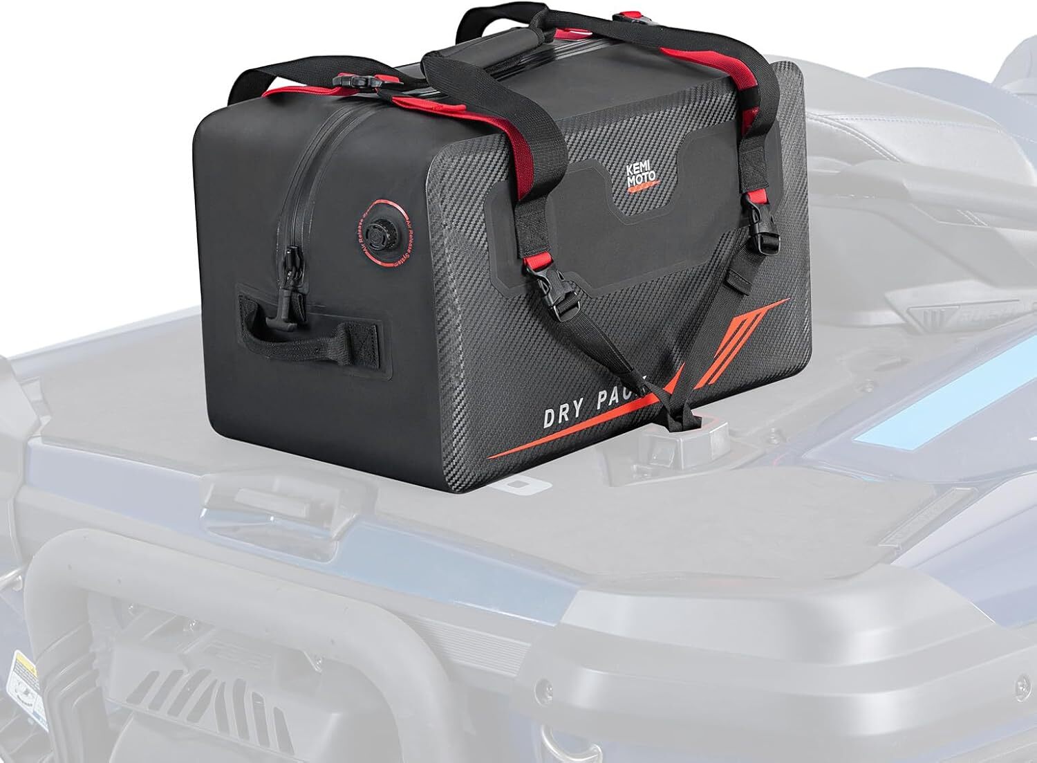 KEMIMOTO Waterproof Duffle Bag 45L Heavy Duty Marine Dry Bag Jet Ski Tail Bag