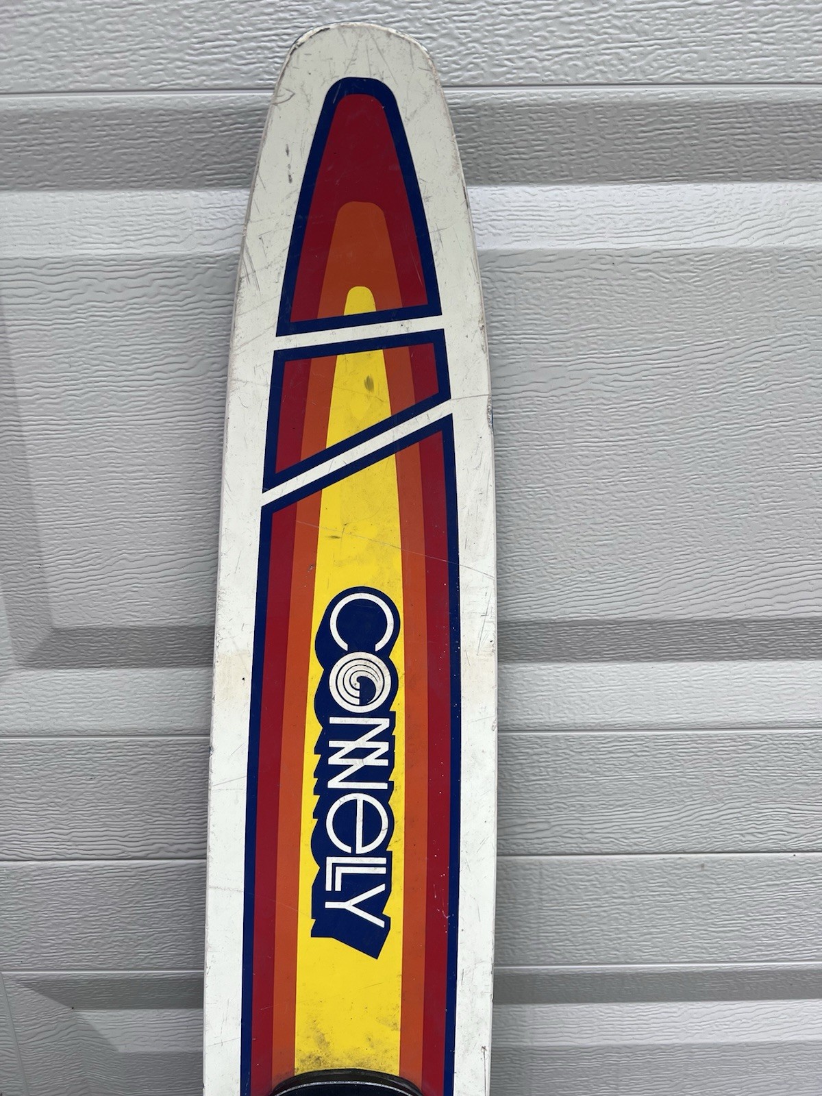 Vtg Water Bindings Boating Ski Connelly Team 1 Boating Skis Coat Rack Wall Art